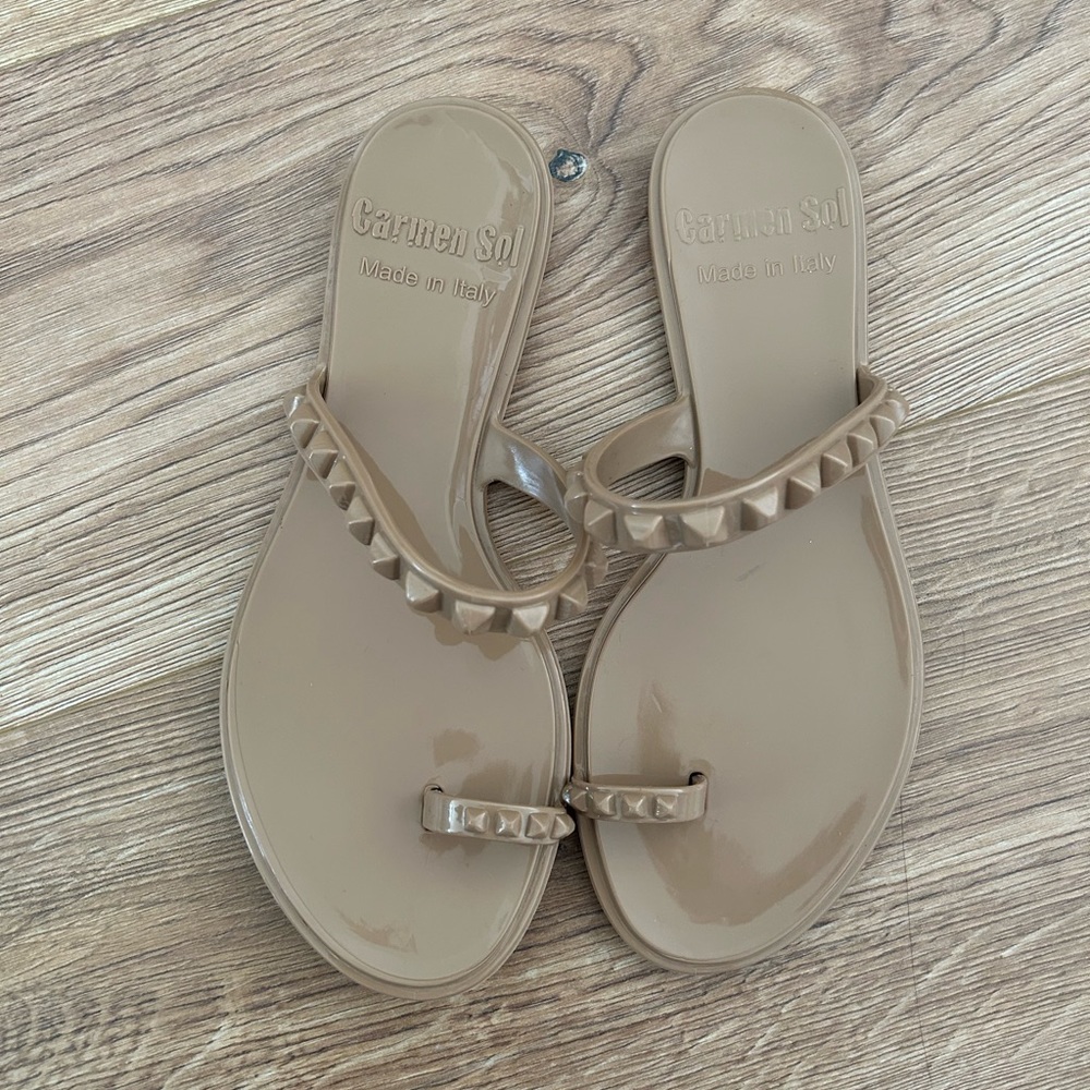 Carmel Sol jelly sandal